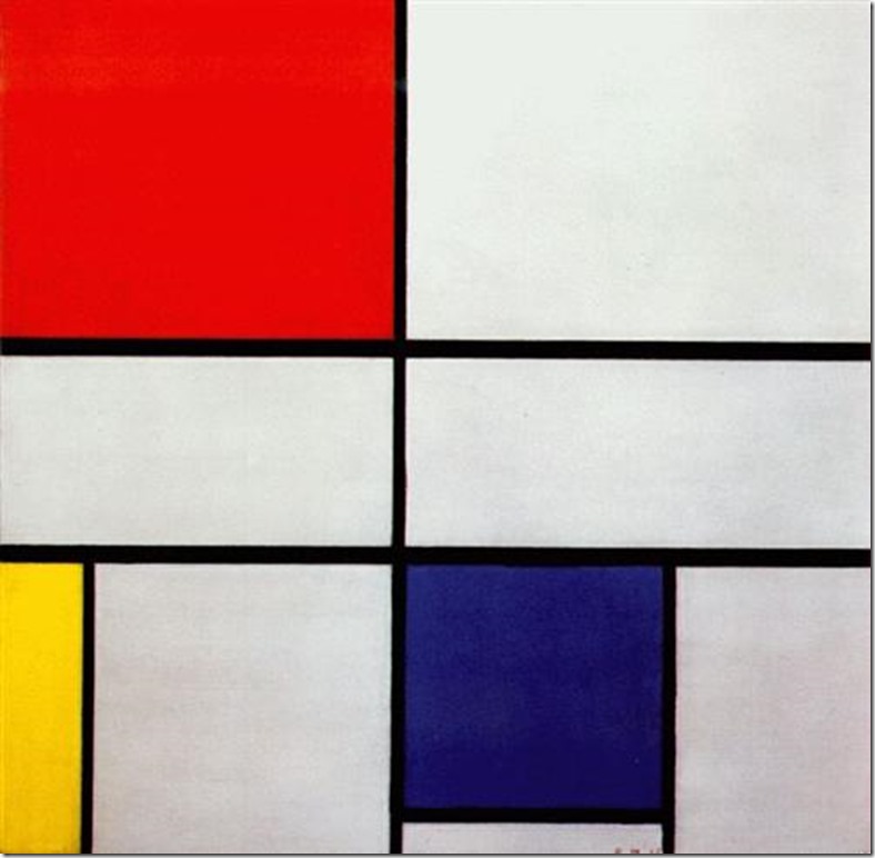 Mondrian Composition C-No-III