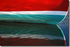 Red, white and green