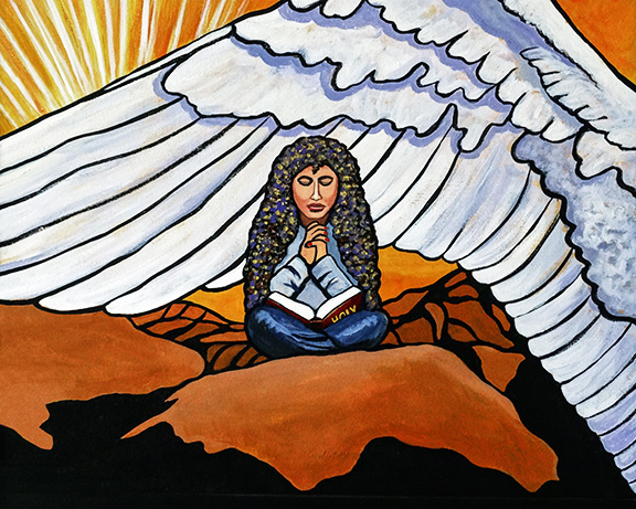 She who dwells in the shelter of the Most High