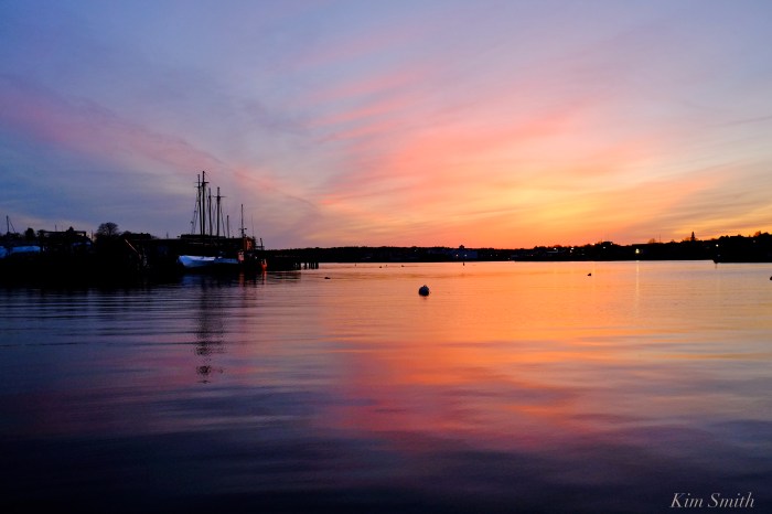 Gloucester Harbor Smiths Cove sunset Kim Smith