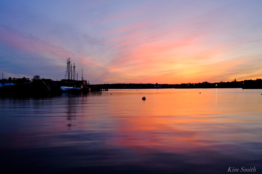 Gloucester Harbor Smiths Cove sunset Kim Smith