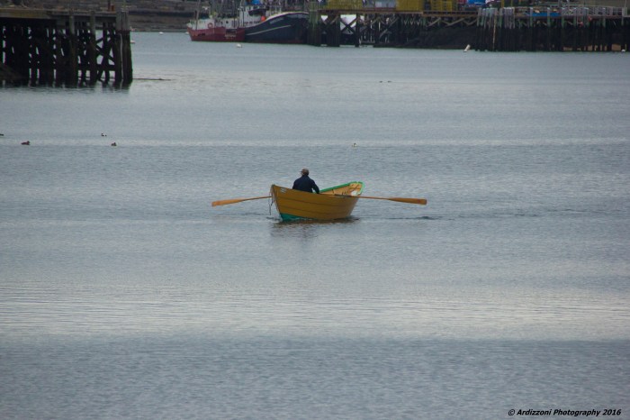 March 26, 2016 Early morning row on a cloudy day