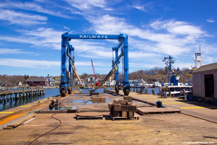 April 21, 2016 Rocky Neck Marine Railway