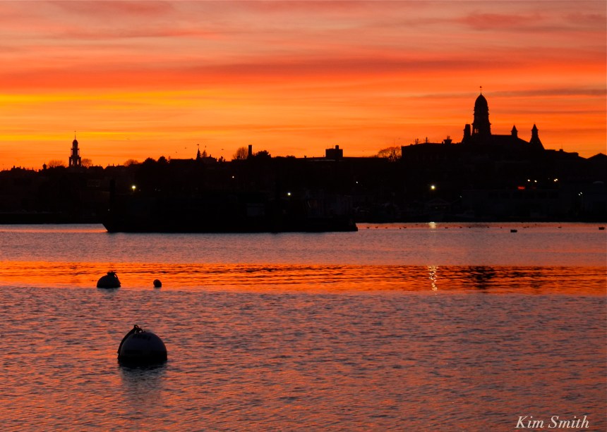 Gloucester City skyline sunset -1 Kim Smith