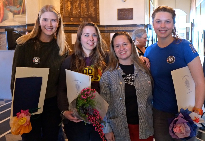 MAYOR RECOGNITION DAY BACKYARD GROWERS MAYOR ROMEO THEKEN LARA LEPOINKA -3 Kim Smith 2016. JPG