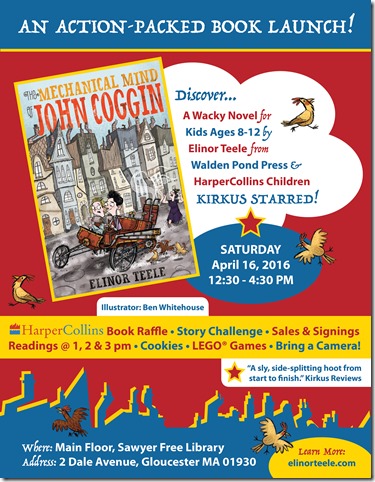 Mechanical Mind of John Coggin - Book Launch Poster