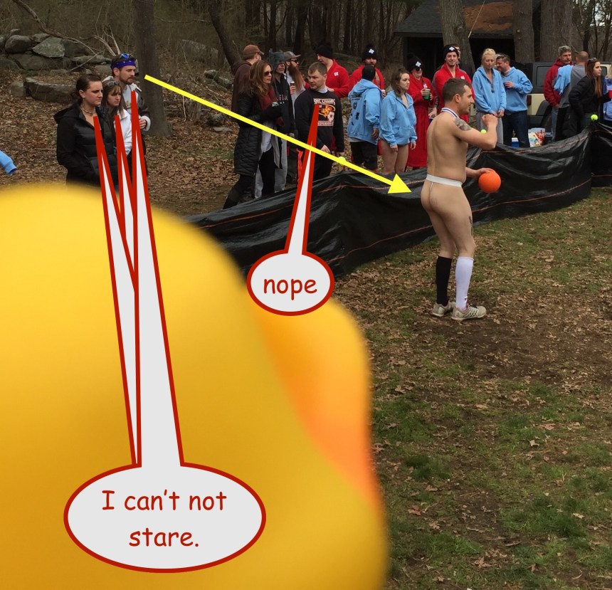 Rubber Duck was not the only one who could not turn away.