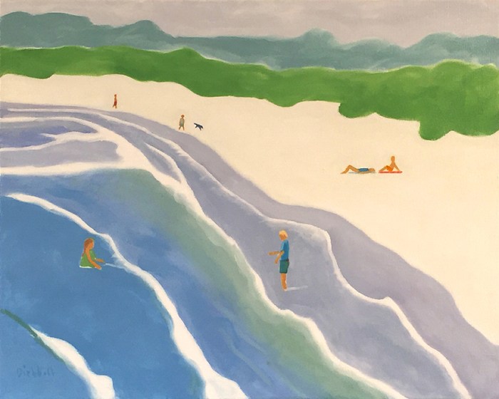 Good Harbor, 24  x 30, oil on linen, © 2016 Rob Diebboll