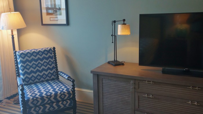 Bedroom Chair and Dresser Beauport Hotel Gloucester MA