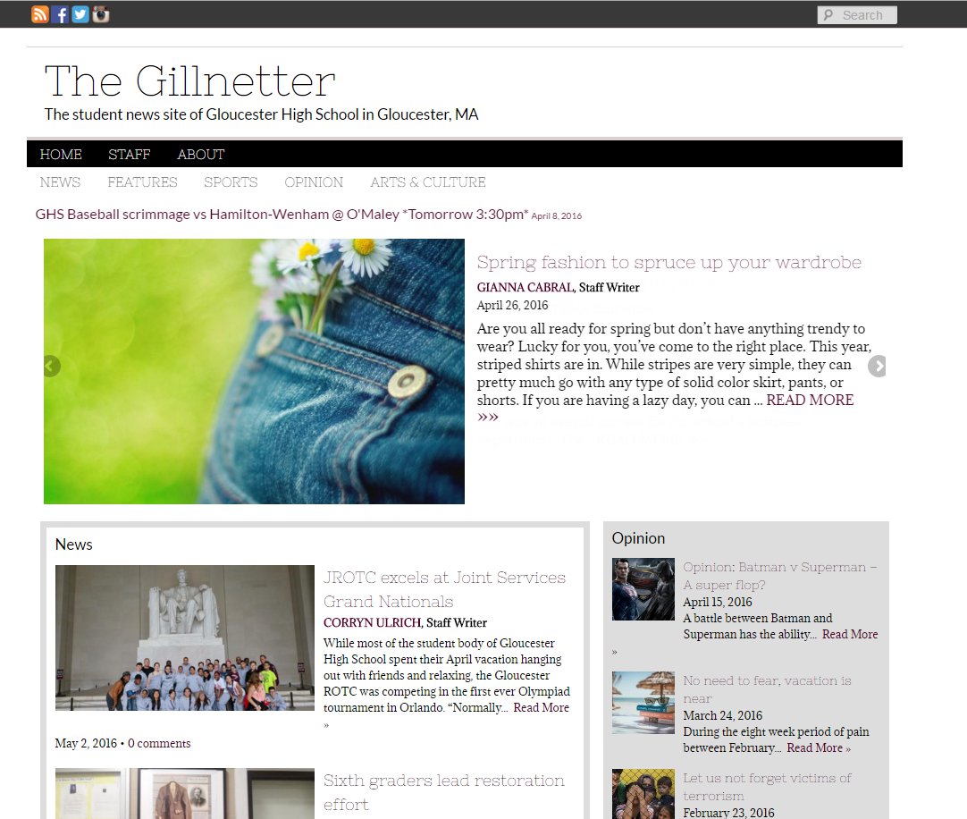 Gloucester The Gillnetter homepage MA
