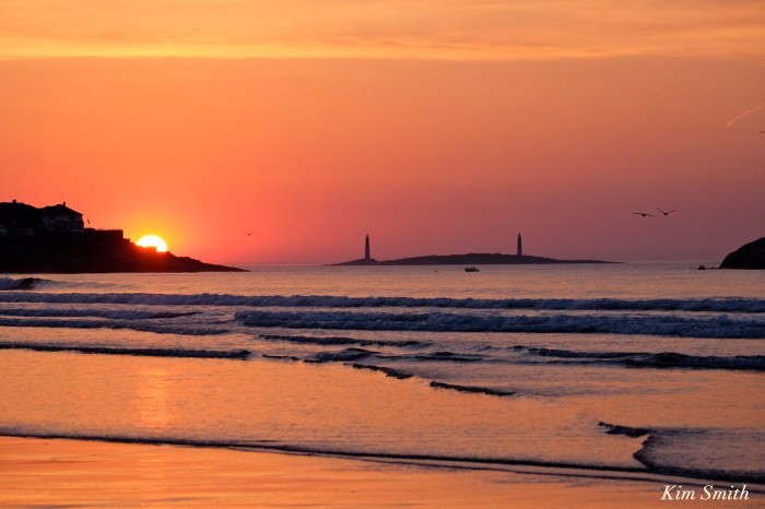 Good Harbor Beach Sunrise Gloucester -2 copyright Kim Smith