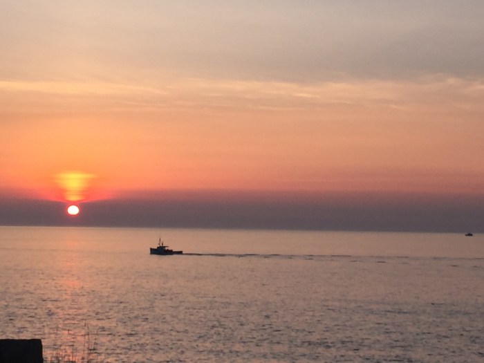 May, Friday the 13th Sunrise 5:21AM, Photo 528:20AM  The rain won't be here until later this afternoon.