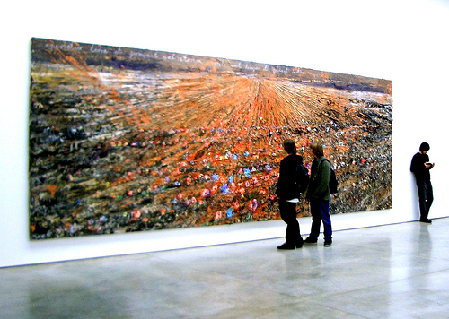 Kiefer large poppy painting