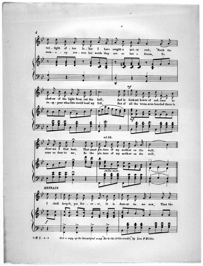 That sweet picture of my mother 2