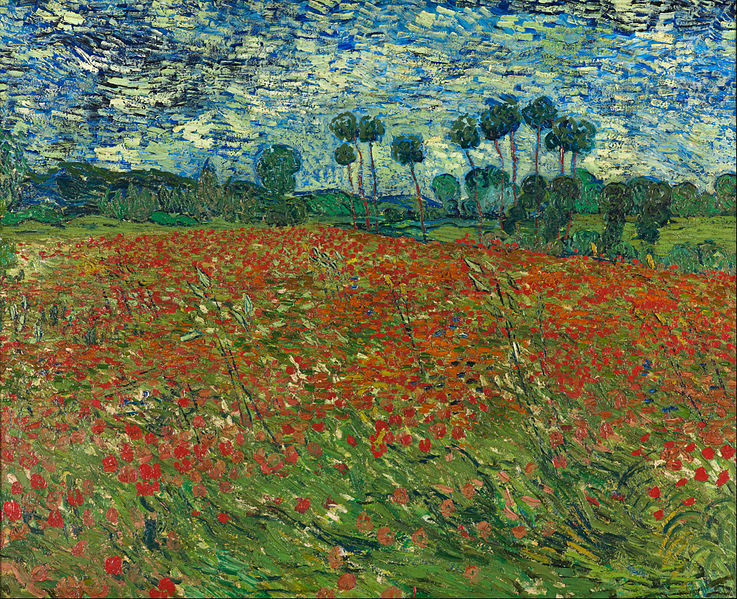 Vincent_van_Gogh_-_Poppy_field_-_Google_Art_Project hague 1890