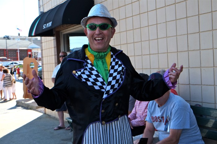 Anthony Giambanco Sunday Greasy Pole Walkers copyright Kim Smith