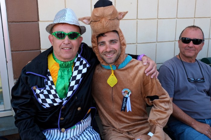 Anthony Gimabanco Sunday Greasy Pole Walkers copyright Kim Smith