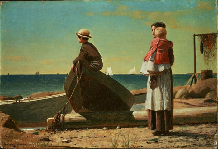 Dad's Coming, 1873, NGA