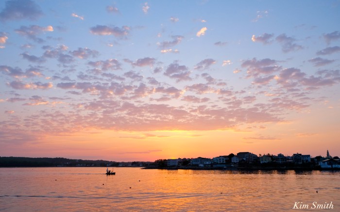 Dominic Nesta Tide Skipper fishing boat Gloucester MA Harbor copyright Kim Smith