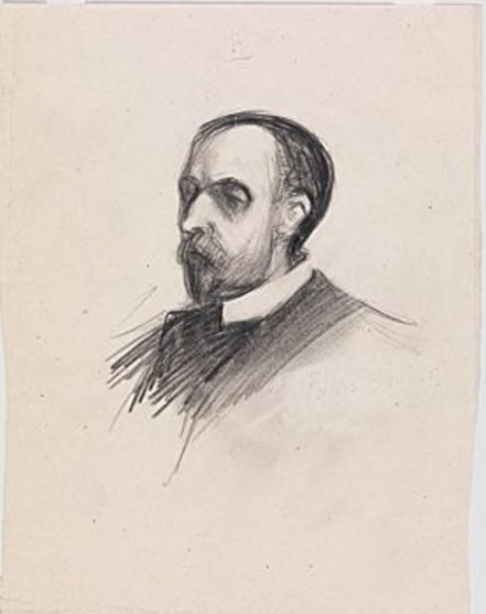 Edward Hopper portrait of artist's father