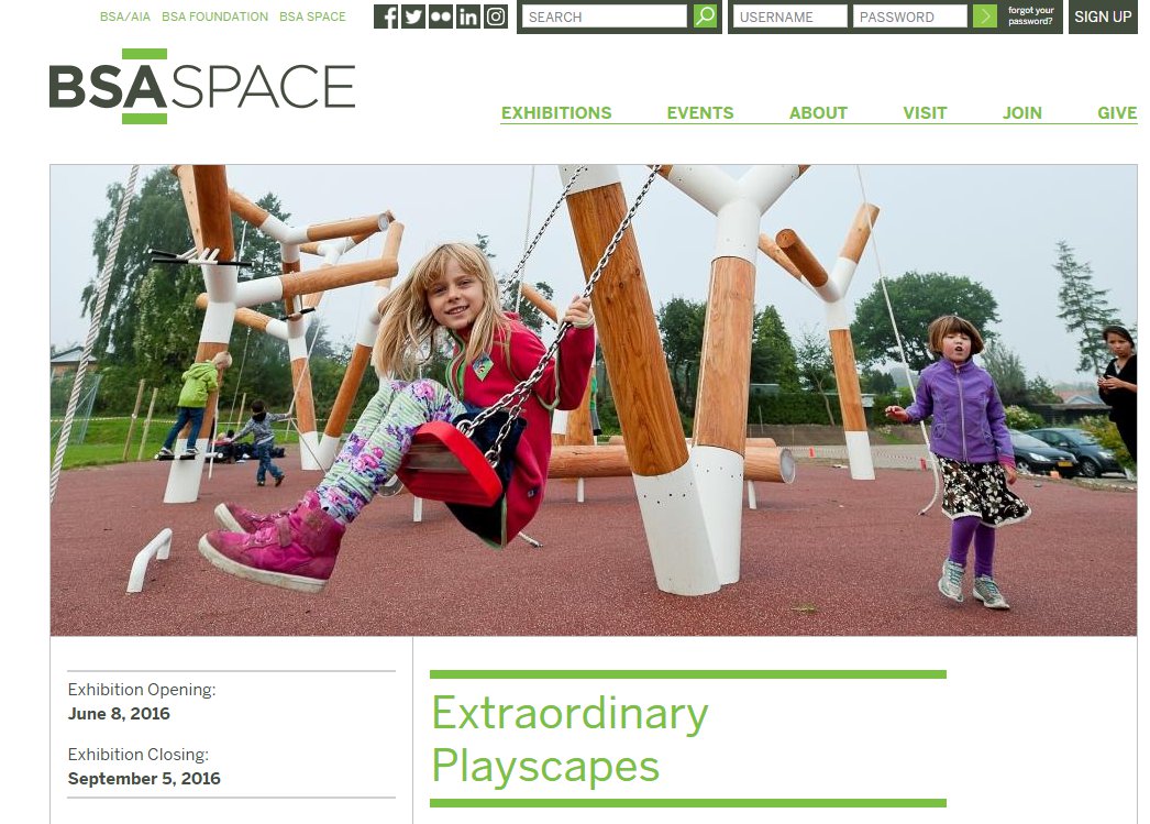 Extraordinary playscapes BSA