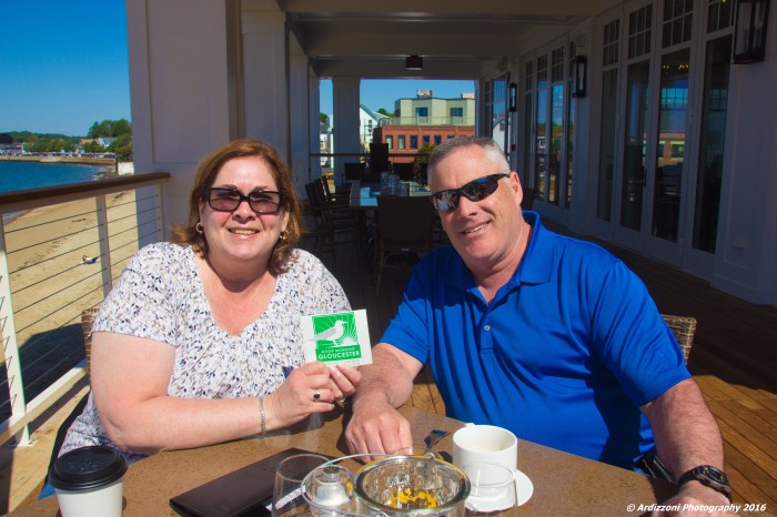 June 19, 2016 0new friends from Waltham, Donna and Paul
