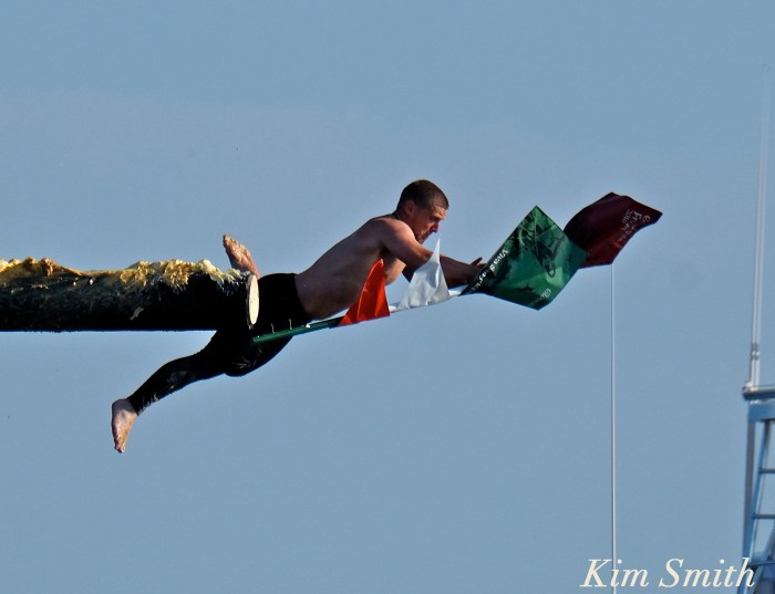 Michael Sanfillipo Friday Greasy pole Champion 2016 -2 copyright Kim Smith copy