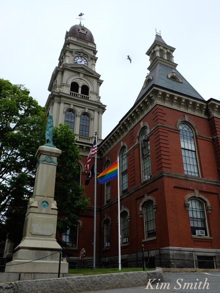 Rainbow Flag Gloucester MA copyright Kim Smith copy