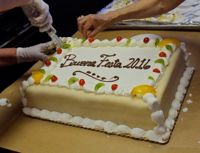 Saint Peter Novena Cafe Sicilia cake copyright Kim Smith 2016