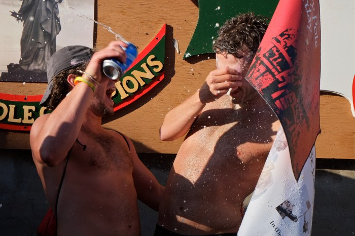 Saturday Greasy Pole Champion 2016 coyright -6 Kim Smith