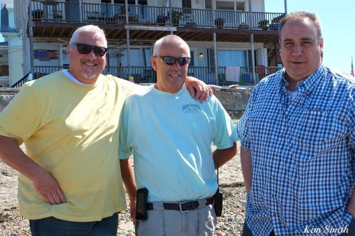 Steve Mizzoni, John McCarthy, Leonard Campanello Gloucester PD copyright Kim Smith