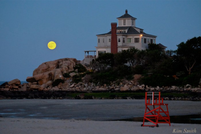 Strawberry Moon Summer Solstice Good Harbor Beach -2 copyright Kim Smith