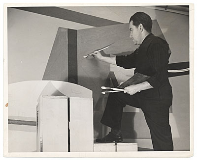 Stuart Davis on mural