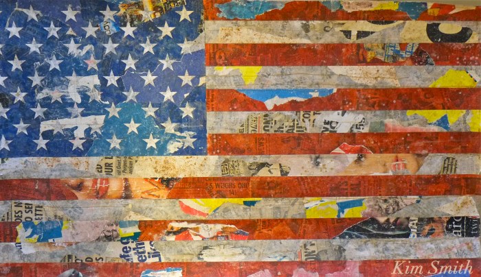 American Flag Folk Art -2 Kendall Hotel copyright Kim Smith