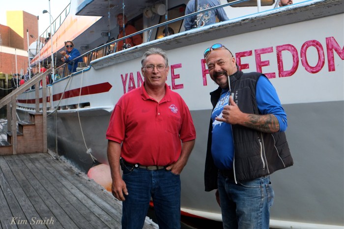 Capt Dave, Tom Orrell Yankee Freedom copyright Kim Smith