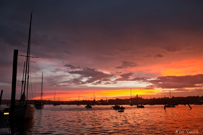 Gloucester Harbor sunset -3 copyright Kim Smith