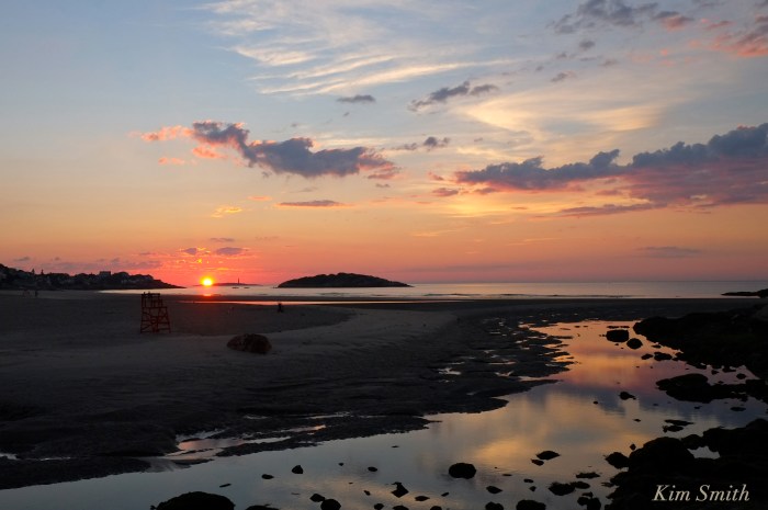 Good Harbor Beach Sunrise July 30, 2016 -7 copyright Kim Smith
