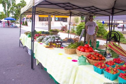 June 13, 2016 Marshall Farm Stand at the Magnolia Farmers' Market