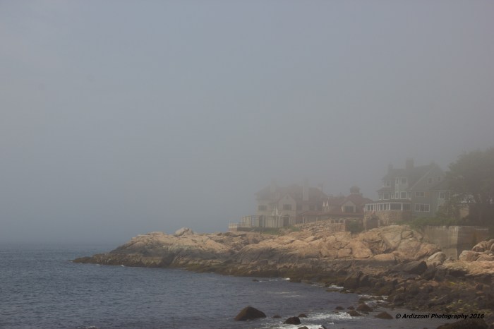 June 29, 2016 Hiram Walker house in the fog