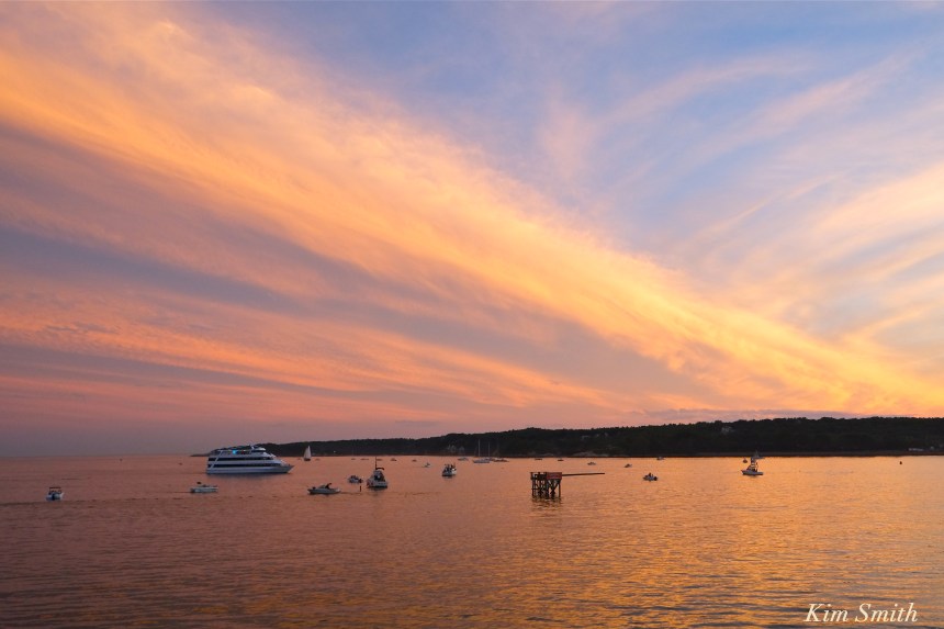 Pavilion Beach Sunset Gloucester Greasy Pole Beauport Princess copyright Kim Smith