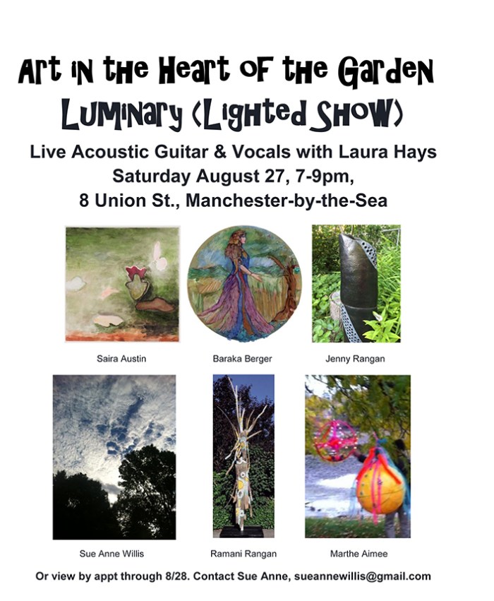 Art in the Heart Luminary.