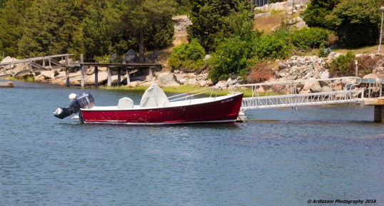August 5, 2016 Pretty little red boat