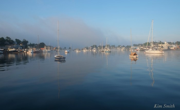 Gloucester foggy morning Smith's Cove Rocky Neck copyright Kim Smith