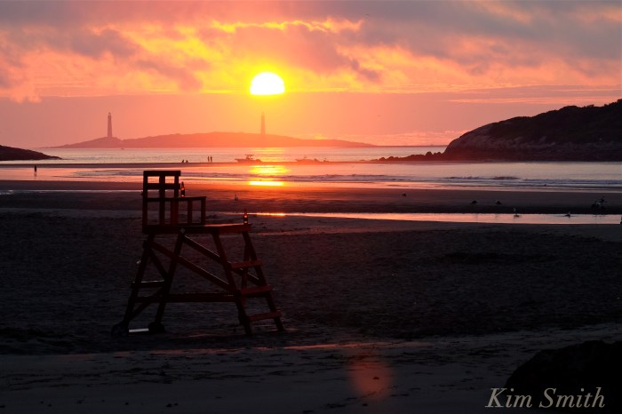 God Harbor Beach Sunrise August 3, 2016 -2 copyright Kim Smith