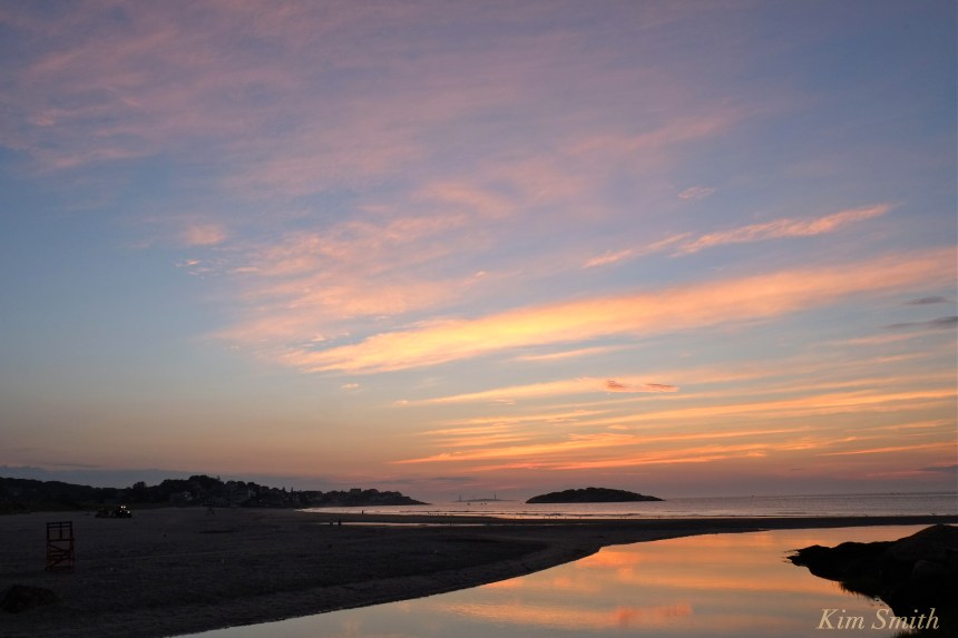 Good harbor beach sunrise August 12, 2016 copyright Kim Smith