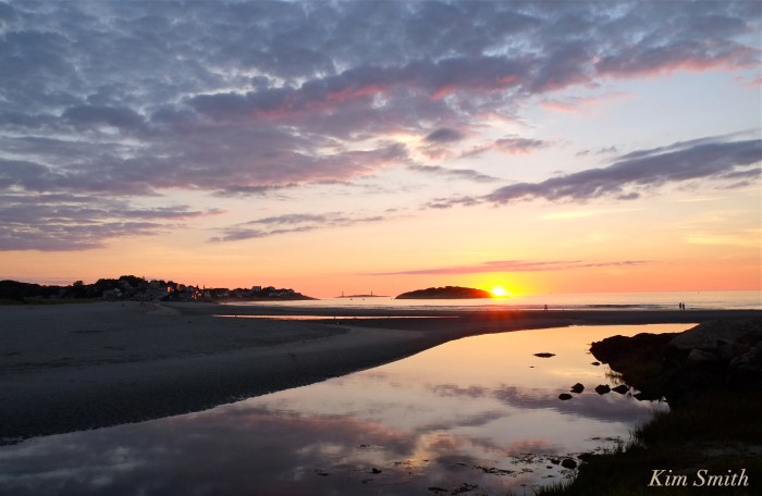Good Harbor Beach Sunrise August 28, 2016 copyright Kim Smith