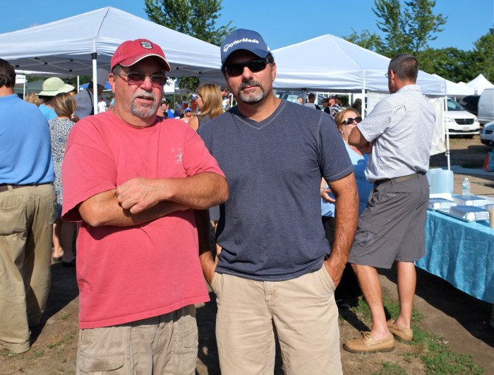 Seafood Throwdown Gloucester 2016 Al cottone Mark Ring copyright Kim Smith