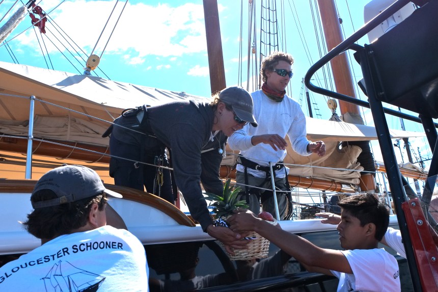 Gloucester Schooner Fest welcome 2016 -2 copyright Kim Smith