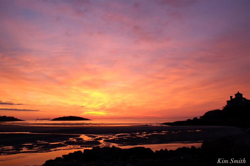 Gloucester Sunrise Good Harbor beach September 3, 2016 copyright Kim Smith