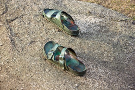 September 3, 2016 Whose shoes are these in bronze